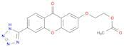 9H-Xanthen-9-one, 2-[2-(acetyloxy)ethoxy]-6-(1H-tetrazol-5-yl)-