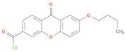 9H-Xanthene-3-carbonyl chloride, 7-butoxy-9-oxo-