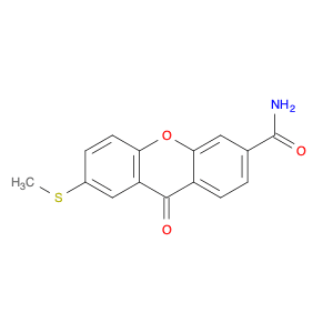 9H-Xanthene-3-carboxamide, 7-(methylthio)-9-oxo-