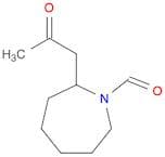 1H-Azepine-1-carboxaldehyde, hexahydro-2-(2-oxopropyl)-