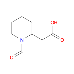 2-Piperidineacetic acid, 1-formyl-
