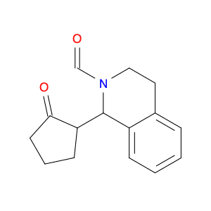 2(1H)-Isoquinolinecarboxaldehyde, 3,4-dihydro-1-(2-oxocyclopentyl)-