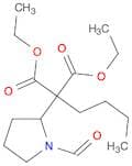 Propanedioic acid, butyl(1-formyl-2-pyrrolidinyl)-, diethyl ester
