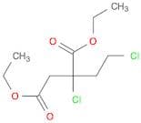 Butanedioic acid, 2-chloro-2-(2-chloroethyl)-, diethyl ester