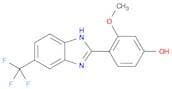 Phenol, 3-methoxy-4-[5-(trifluoromethyl)-1H-benzimidazol-2-yl]-