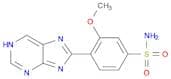 Benzenesulfonamide, 3-methoxy-4-(1H-purin-8-yl)-