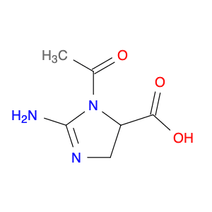 1H-Imidazole-5-carboxylicacid, 1-acetyl-2-amino-4,5-dihydro-