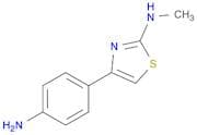 2-Thiazolamine, 4-(4-aminophenyl)-N-methyl-