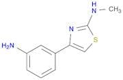 4-(3-aminophenyl)-N-methyl-1,3-thiazol-2-amine