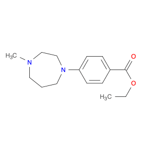 Benzoic acid,4-(hexahydro-4-methyl-1H-1,4-diazepin-1-yl)-, ethyl ester