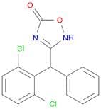 1,2,4-Oxadiazol-5(2H)-one, 3-[(2,6-dichlorophenyl)phenylmethyl]-