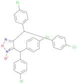 1,2,5-Oxadiazole, 3,4-bis[bis(4-chlorophenyl)methyl]-, 2-oxide