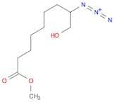 Nonanoic acid, 8-azido-9-hydroxy-, methyl ester