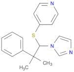 Pyridine, 4-[[1-(1H-imidazol-1-yl)-2-methyl-2-phenylpropyl]thio]-