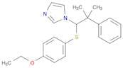 1H-Imidazole, 1-[1-[(4-ethoxyphenyl)thio]-2-methyl-2-phenylpropyl]-