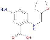 5-Amino-2-(((tetrahydrofuran-2-yl)methyl)amino)benzoic acid