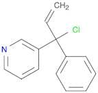Pyridine, 3-(1-chloro-1-phenyl-2-propenyl)-