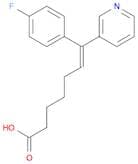 6-Heptenoic acid, 7-(4-fluorophenyl)-7-(3-pyridinyl)-, (E)-