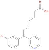 6-Heptenoic acid, 7-(3-bromophenyl)-7-(3-pyridinyl)-, (Z)-