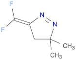 3H-Pyrazole, 5-(difluoromethylene)-4,5-dihydro-3,3-dimethyl-