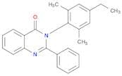 4(3H)-Quinazolinone, 3-(4-ethyl-2,6-dimethylphenyl)-2-phenyl-