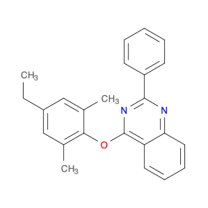 Quinazoline, 4-(4-ethyl-2,6-dimethylphenoxy)-2-phenyl-