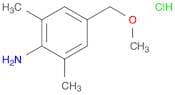 Benzenamine, 4-(methoxymethyl)-2,6-dimethyl-, hydrochloride