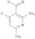 3-Pyridinecarbonylchloride, 4-chloro-2,6-dimethyl-