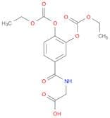 Glycine, N-[3,4-bis[(ethoxycarbonyl)oxy]benzoyl]-