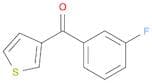 3-(3-Fluorobenzoyl)thiophene