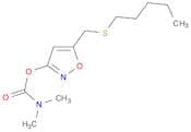 Carbamic acid, dimethyl-, 5-[(pentylthio)methyl]-3-isoxazolyl ester
