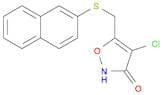 3(2H)-Isoxazolone, 4-chloro-5-[(2-naphthalenylthio)methyl]-