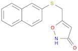 3(2H)-Isoxazolone, 5-[(2-naphthalenylthio)methyl]-