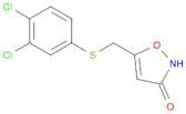 3(2H)-Isoxazolone, 5-[[(3,4-dichlorophenyl)thio]methyl]-