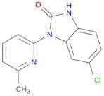 2H-Benzimidazol-2-one, 6-chloro-1,3-dihydro-1-(6-methyl-2-pyridinyl)-