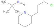 Piperidine, 2-(3-chloropropyl)-1-[[(1,1-dimethylethyl)imino]methyl]-