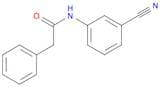 Benzeneacetamide, N-(3-cyanophenyl)-