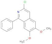 Isoquinoline, 3-chloro-6,7-dimethoxy-1-phenyl-