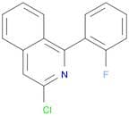 Isoquinoline, 3-chloro-1-(2-fluorophenyl)-