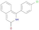 3(2H)-Isoquinolinone, 1-(4-chlorophenyl)-