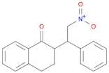 1(2H)-Naphthalenone, 3,4-dihydro-2-(2-nitro-1-phenylethyl)-