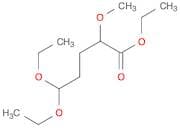 Pentanoic acid, 5,5-diethoxy-2-methoxy-, ethyl ester