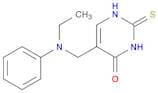 5-(N-ETHYL(PHENYLAMINO))METHYL-2-THIOURACIL