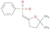 Furan, tetrahydro-2,2-dimethyl-5-[(phenylsulfonyl)methylene]-, (E)-