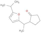 Cyclopentanone, 2-[1-[5-(1-methylethyl)-2-furanyl]ethyl]-