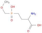 Butanoic acid, 2-amino-4-[hydroxy(methoxymethyl)phosphinyl]-