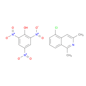 Isoquinoline, 5-chloro-1,3-dimethyl-, compd. with 2,4,6-trinitrophenol