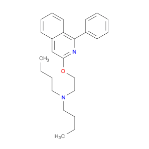 1-Butanamine, N-butyl-N-[2-[(1-phenyl-3-isoquinolinyl)oxy]ethyl]-