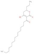 2H-Pyran-2-one, 5,6-dihydro-4-hydroxy-3-(1-oxopentadecyl)-6-propyl-