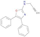 2-Oxazolamine, 4,5-diphenyl-N-2-propynyl-